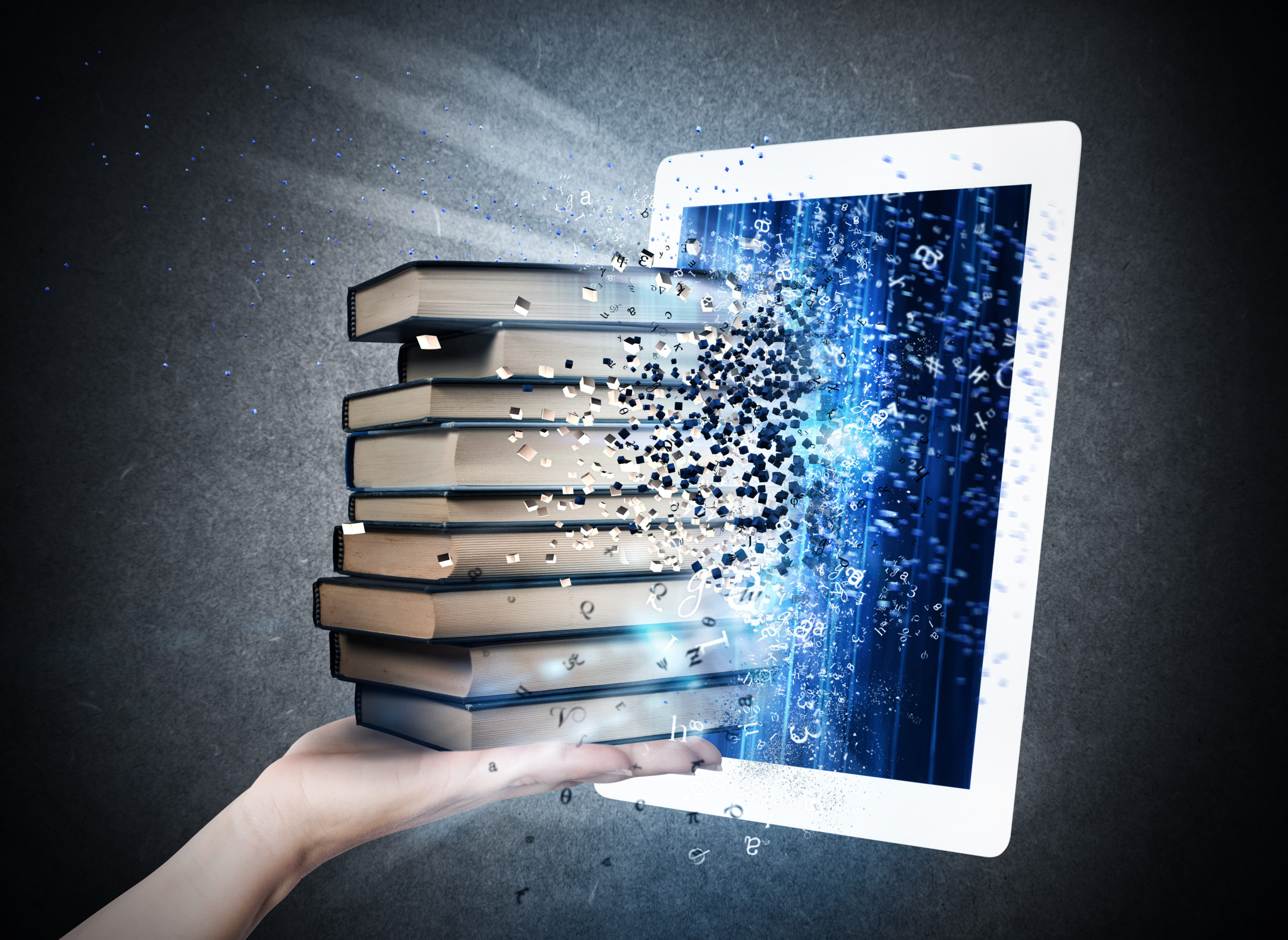 Reading books with an E-book