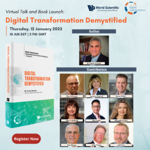 𝐃𝐢𝐠𝐢𝐭𝐚𝐥 𝐓𝐫𝐚𝐧𝐬𝐟𝐨𝐫𝐦𝐚𝐭𝐢𝐨𝐧 𝐃𝐞𝐦𝐲𝐬𝐭𝐢𝐟𝐢𝐞𝐝<br />Virtual Book Launch and Discussion