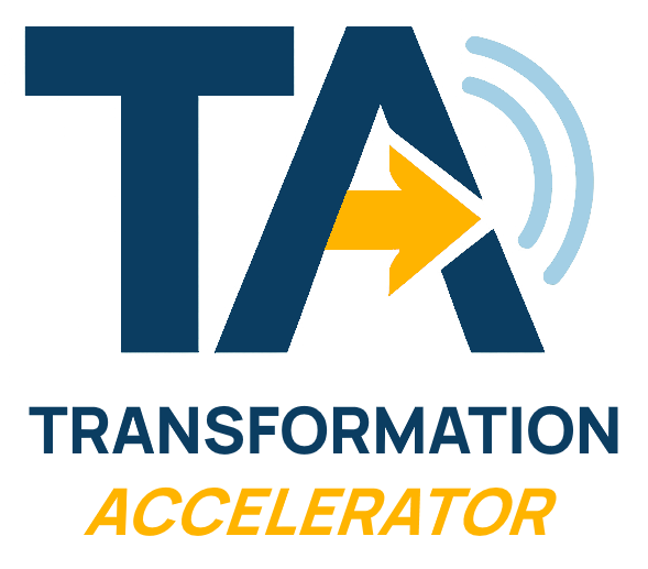 Transformation Accelerator Logo Vertical 2026 - Trans